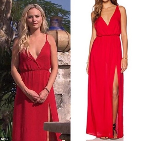 blue life maxi dress